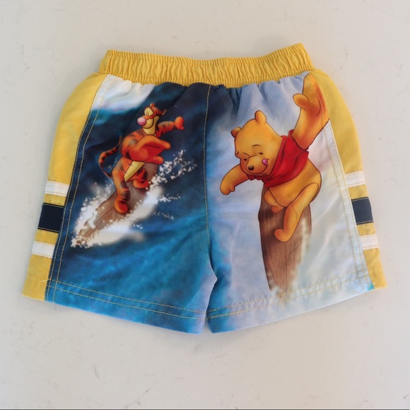 Disney Winnie the Pooh Swim Trunks (12M) - Picture 2 of 5